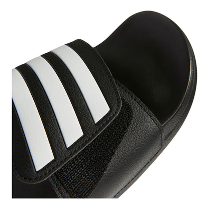 Adidas Adilette Comfort Men's Black/White Adjustable Slides