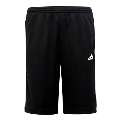 Adidas Essentials 3 Stripe Black Shorts