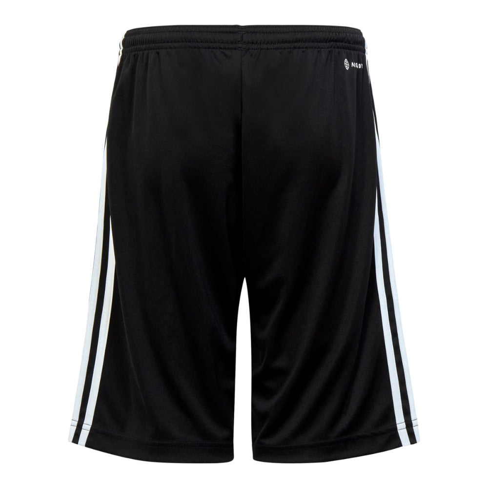 Adidas Essentials 3 Stripe Black Shorts