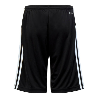 Adidas Essentials 3 Stripe Black Shorts