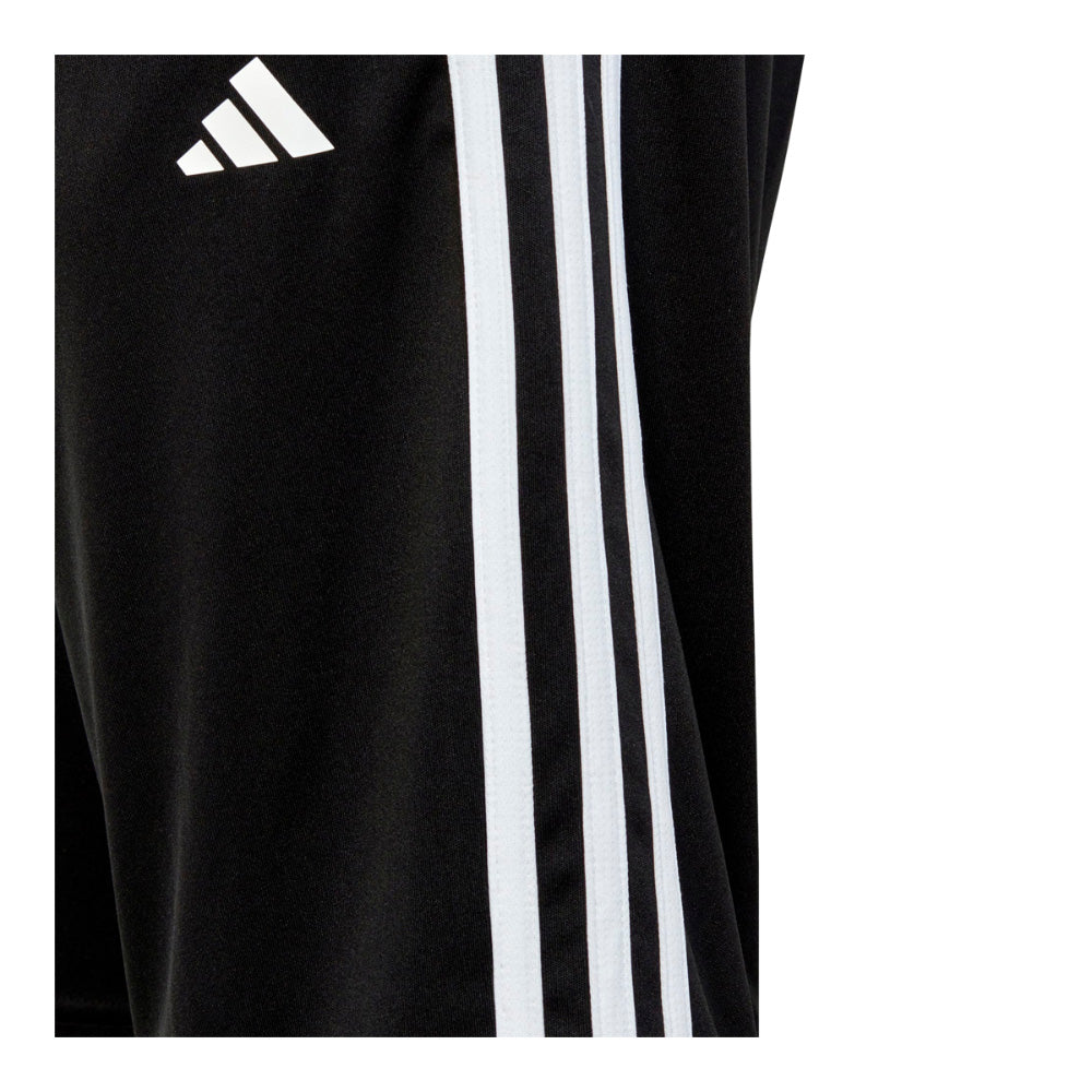 Adidas Essentials 3 Stripe Black Shorts