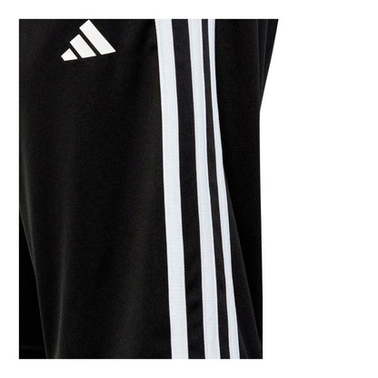 Adidas Essentials 3 Stripe Black Shorts