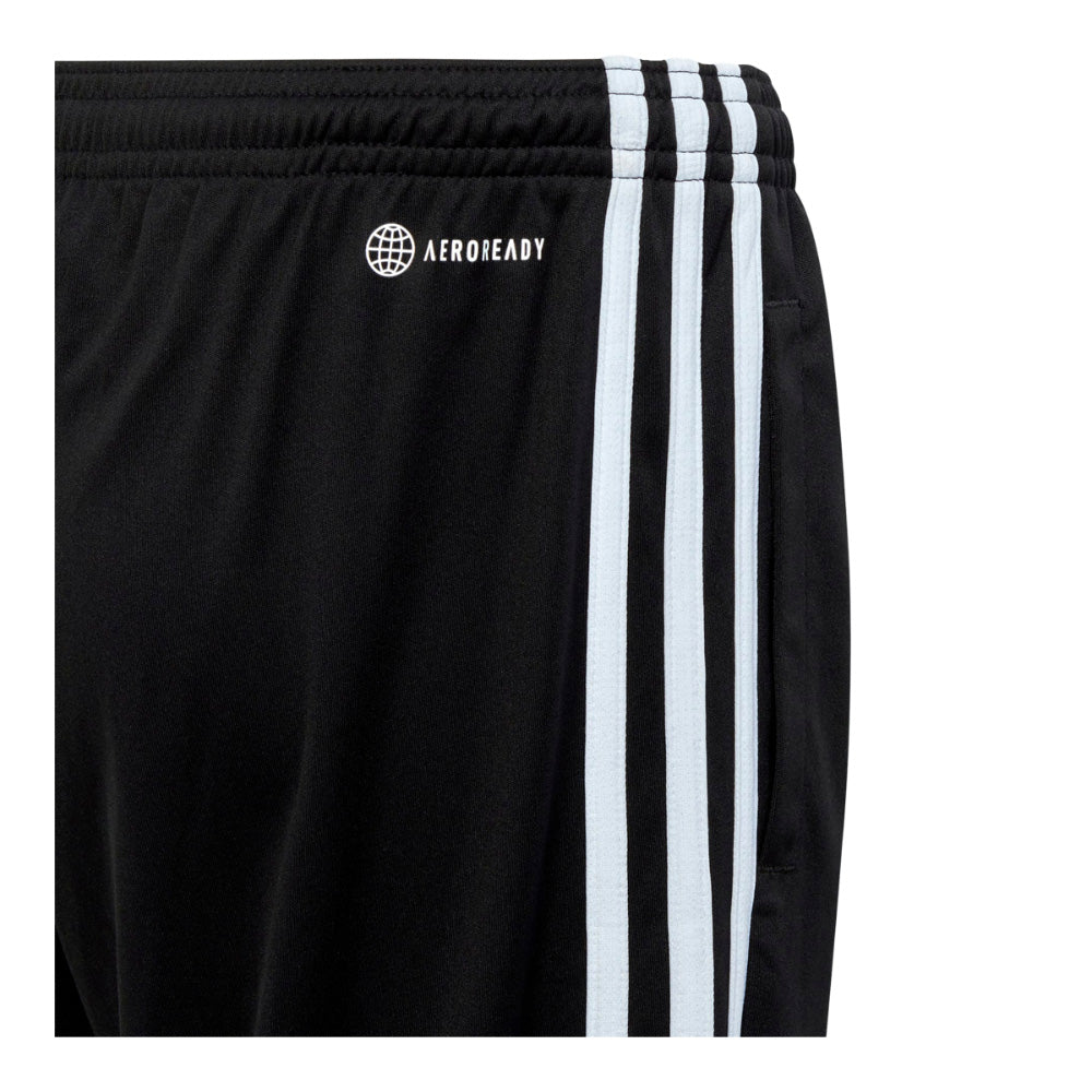 Adidas Essentials 3 Stripe Black Shorts