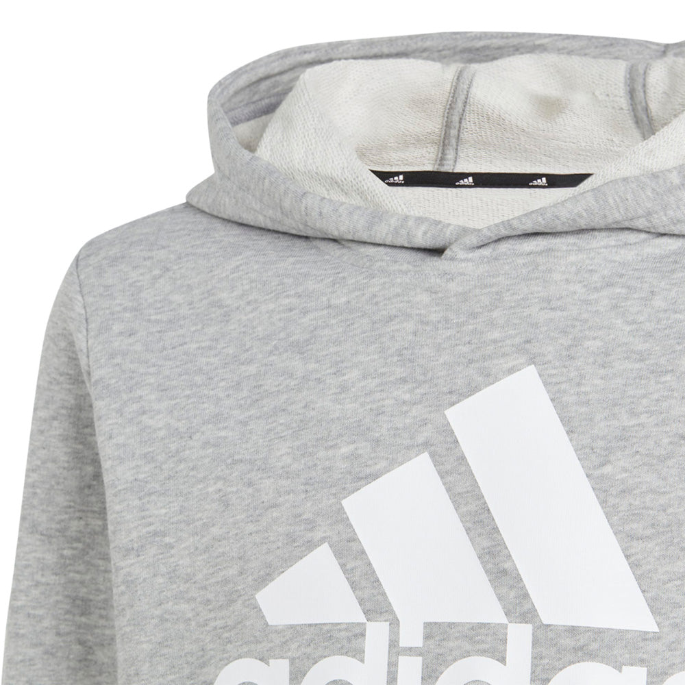 Adidas Brand Love Pullover Grey Hoodie