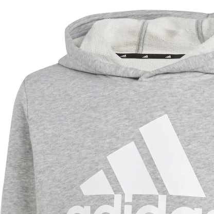 Adidas Brand Love Pullover Grey Hoodie