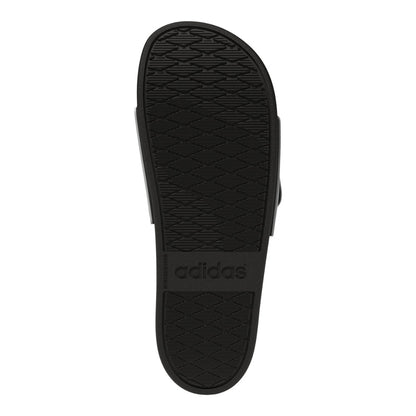Adidas Adilette Women's Comfort Adjustable Sandals - White/Black/Black