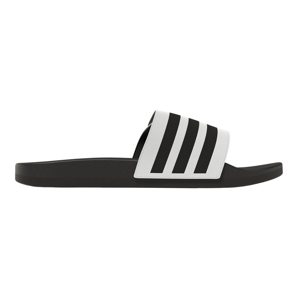 Adidas Adilette Women's Comfort Adjustable Sandals - White/Black/Black