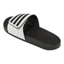 Adidas Adilette Women's Comfort Adjustable Sandals - White/Black/Black