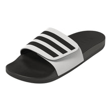 Adidas Adilette Women's Comfort Adjustable Sandals - White/Black/Black