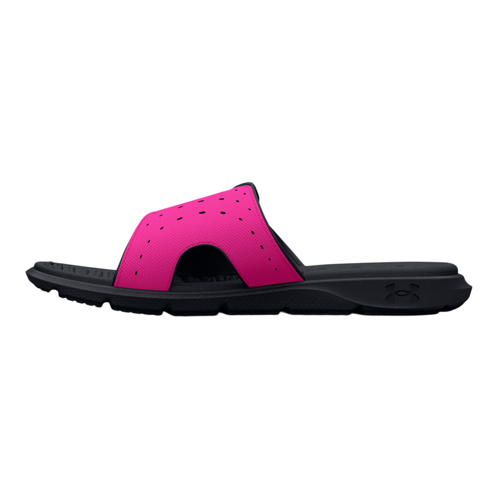 Under Armour Ignite 7 Girl's Black/Pink Slides