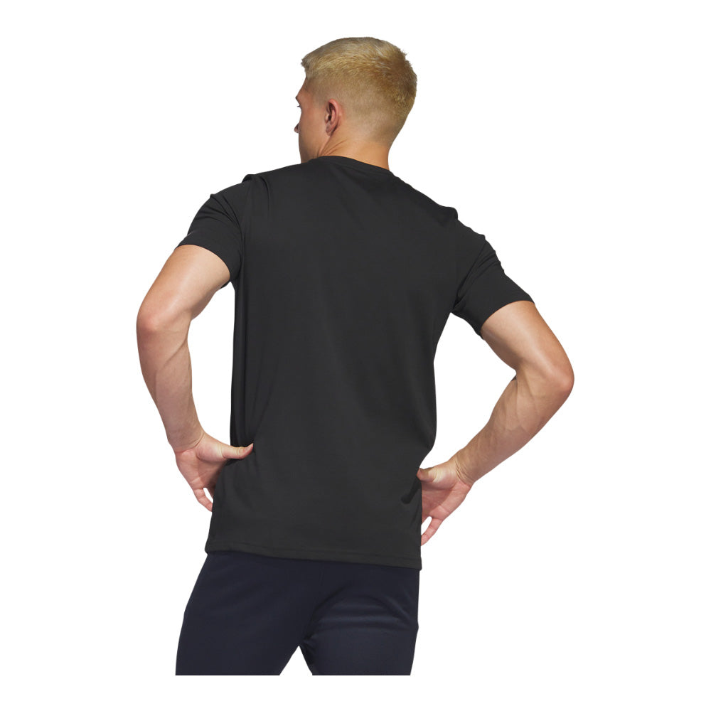Adidas Kettlebell Logo Black Short Sleeve T-Shirt