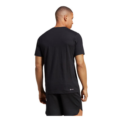 Adidas 3 Bar Logo Black T-Shirt