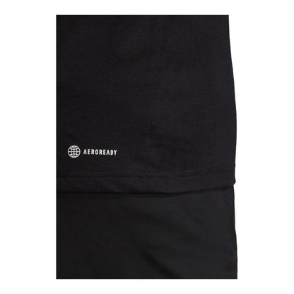 Adidas 3 Bar Logo Black T-Shirt