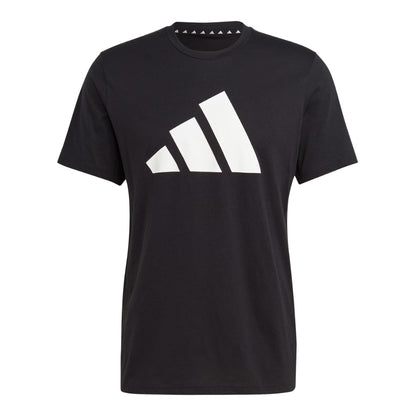 Adidas 3 Bar Logo Black T-Shirt