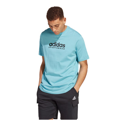 Adidas All Szn Men's Preloved Blue T Shirt