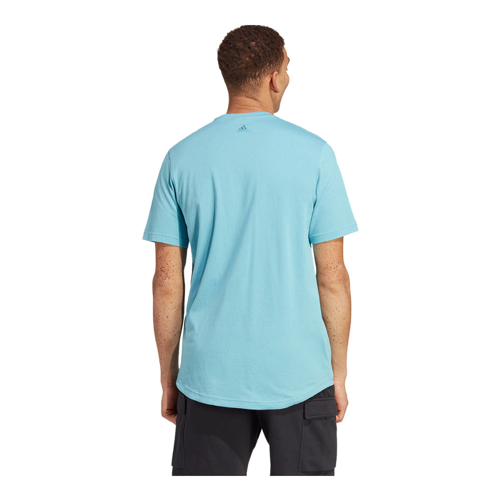 Adidas All Szn Men's Preloved Blue T Shirt