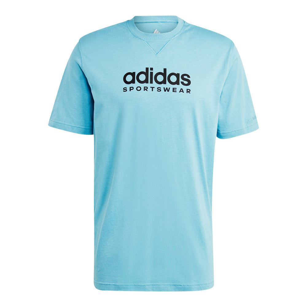 Adidas All Szn Men's Preloved Blue T Shirt