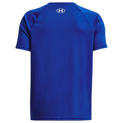 UNDER ARMOUR TECH HYBRID PRT FILL KID'S T SHIRT