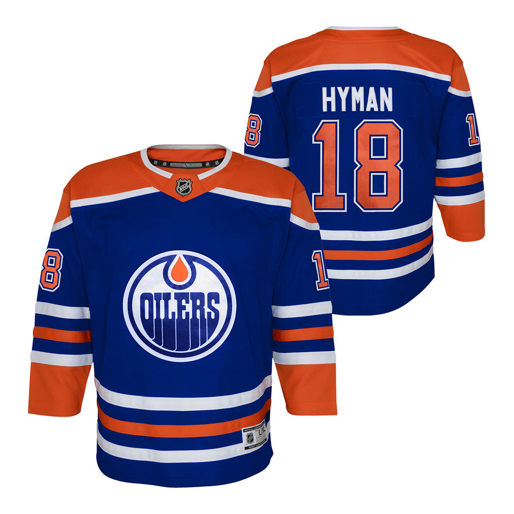 Outerstuff Edmonton Oilers Zach Hyman Youth Home Jersey