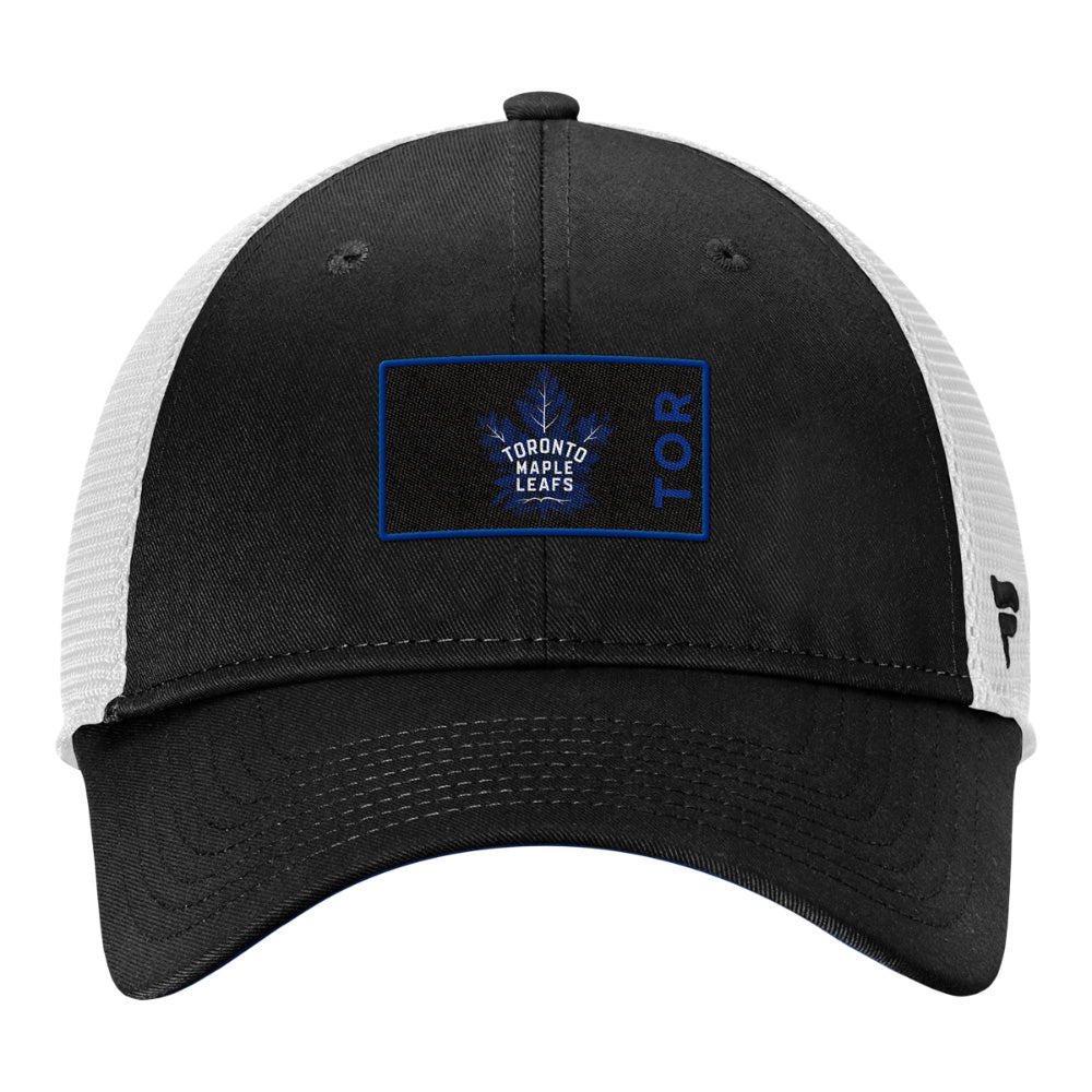 FANATICS TORONTO MAPLE LEAFS ALTERNATE LOGO AUTHENTIC PRO TRUCKER HAT