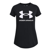 Under Armour Girl's Sportstyle Logo Short Sleeve T-Shirt