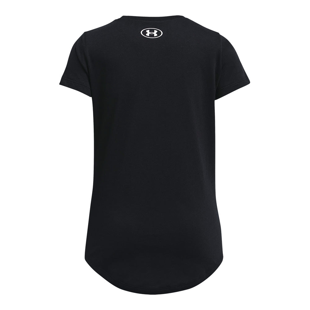 Under Armour Girl's Sportstyle Logo Short Sleeve T-Shirt