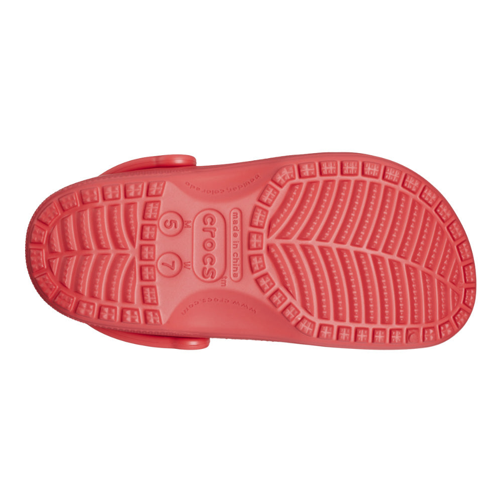 CROCS CLASSIC ADULT VARSITY RED CLOG