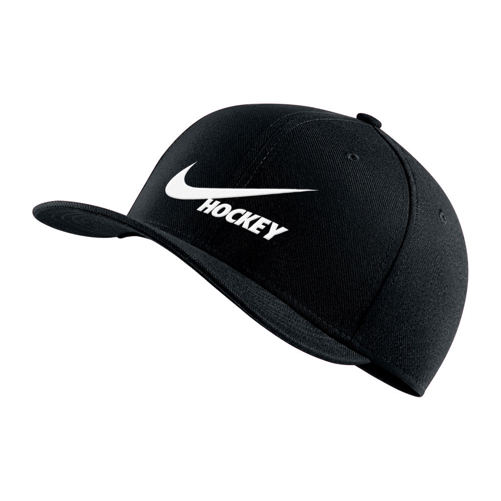 NIKE HOCKEY DF SWOOSH BLACK FLEX HAT