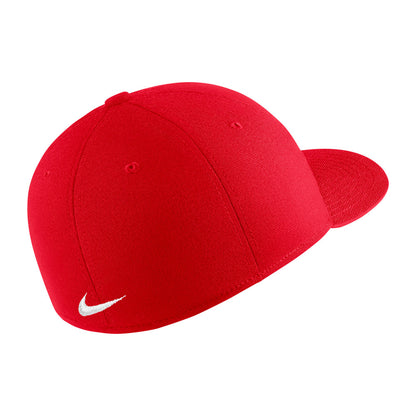 NIKE HOCKEY DF SWOOSH RED FLEX HAT