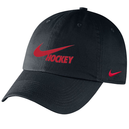 NIKE HOCKEY DF CAMPUS BLACK ADJUSTABLE HAT