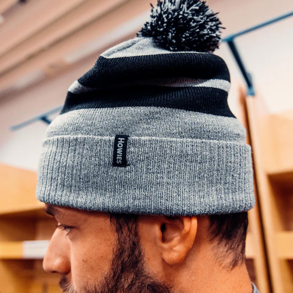 Howies Toe Drag Grey/Black Toque
