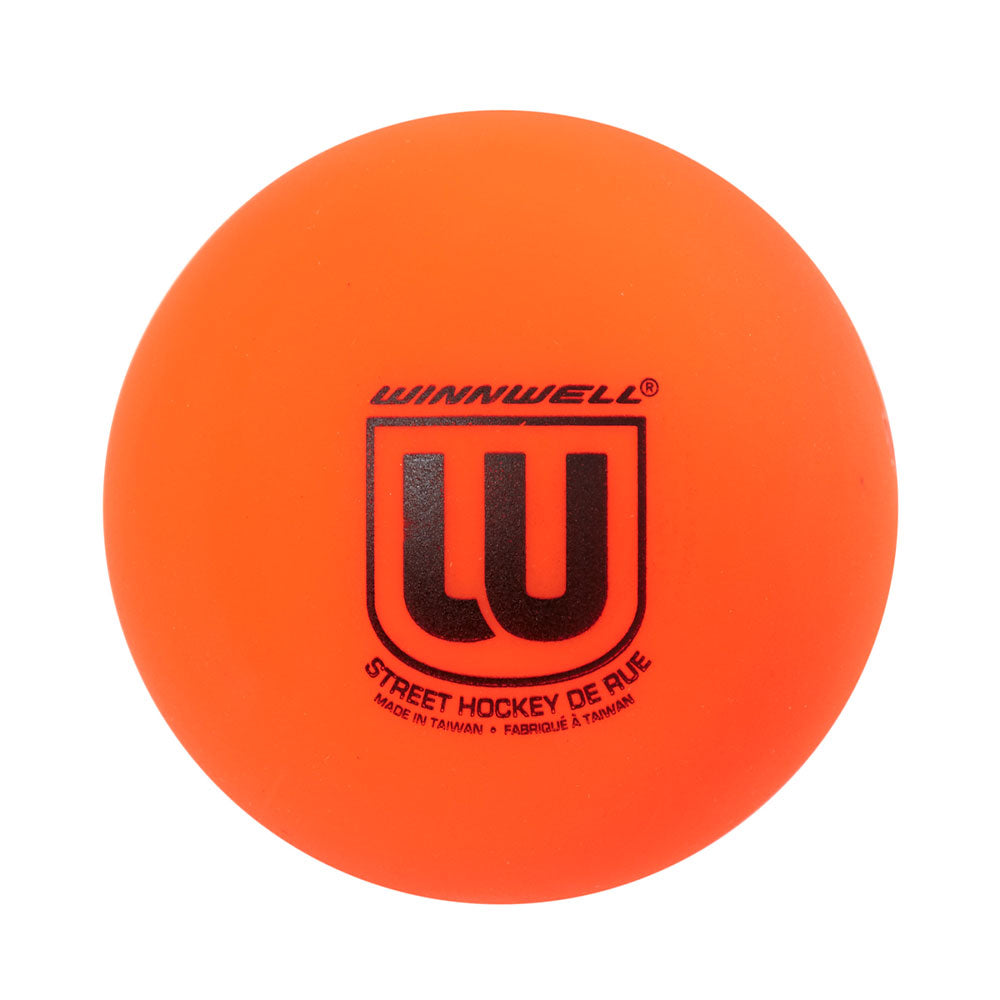 Winnwell 65mm 50G Orange Street Hockey Ball