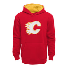 Outerstuff Calgary Flames Prime Youth Red Fleece Pullover Hoodie
