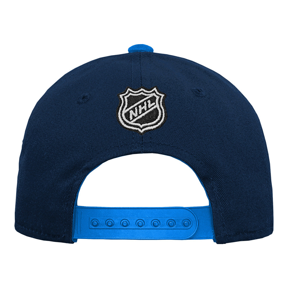 Outerstuff Winnipeg Jets Youth Precurved Blue Snapback Hat