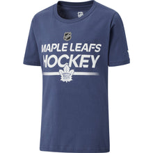 Outerstuff Toronto Maple Leafs Authentic Pro Wordmark Youth Blue T Shirt
