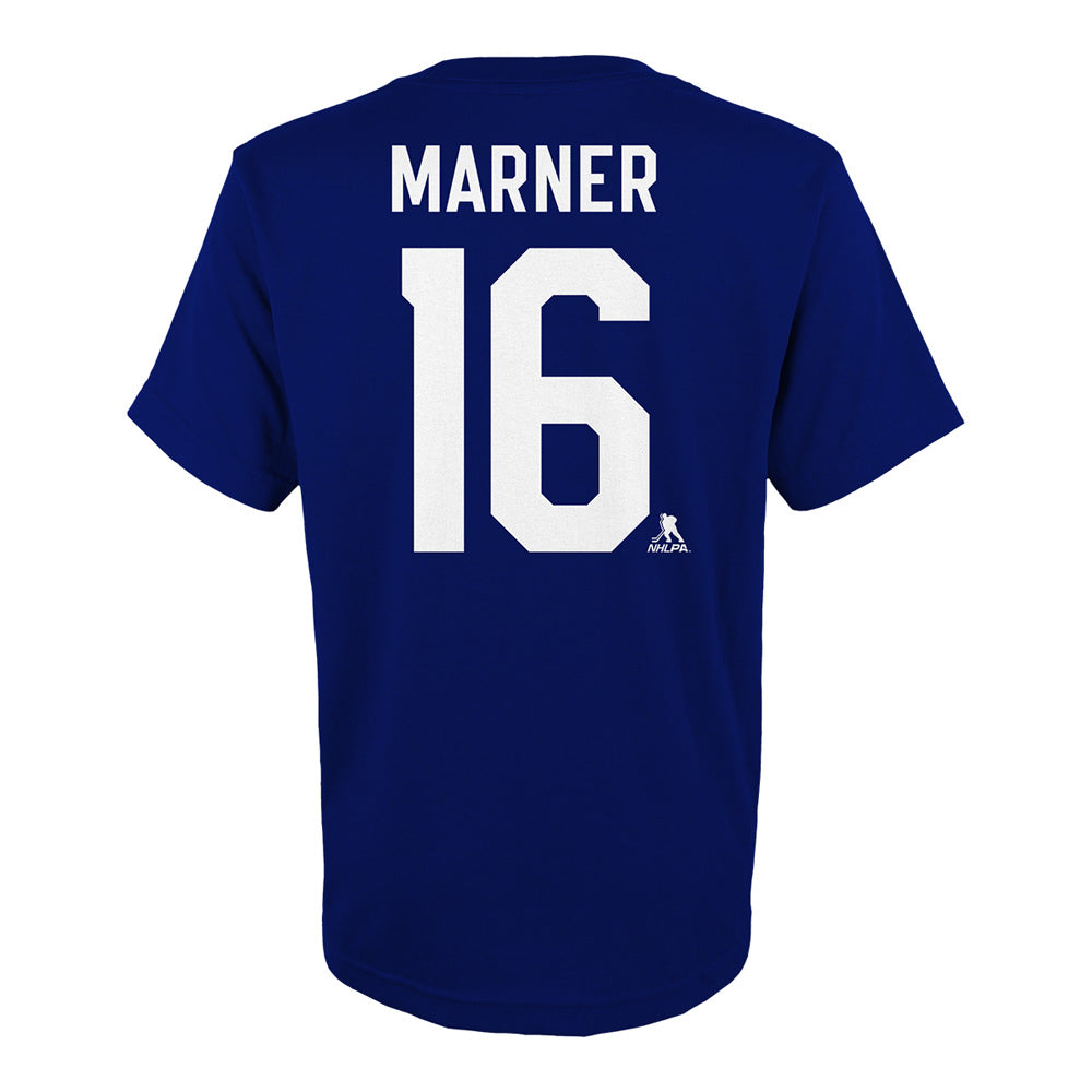 Outerstuff Toronto Maple Leafs Mitch Marner Name And Number Youth Blue T Shirt