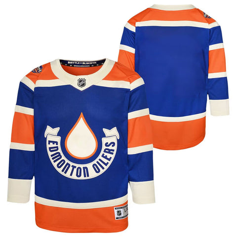 EDMONTON OILERS NHL HERITAGE CLASSIC YOUTH PREMIER JERSEY