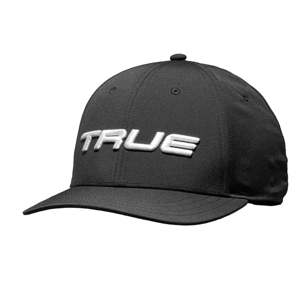 True Tech Black Snapback Hat