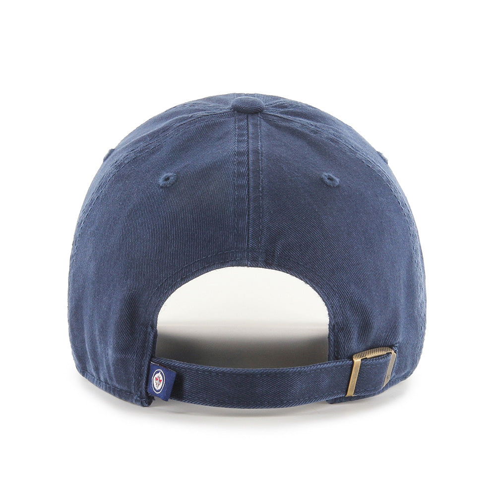 47 Brand Winnipeg Jets Clean Up Navy Hat