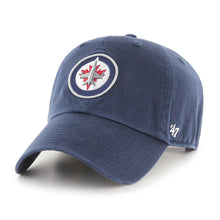 47 Brand Winnipeg Jets Clean Up Navy Hat