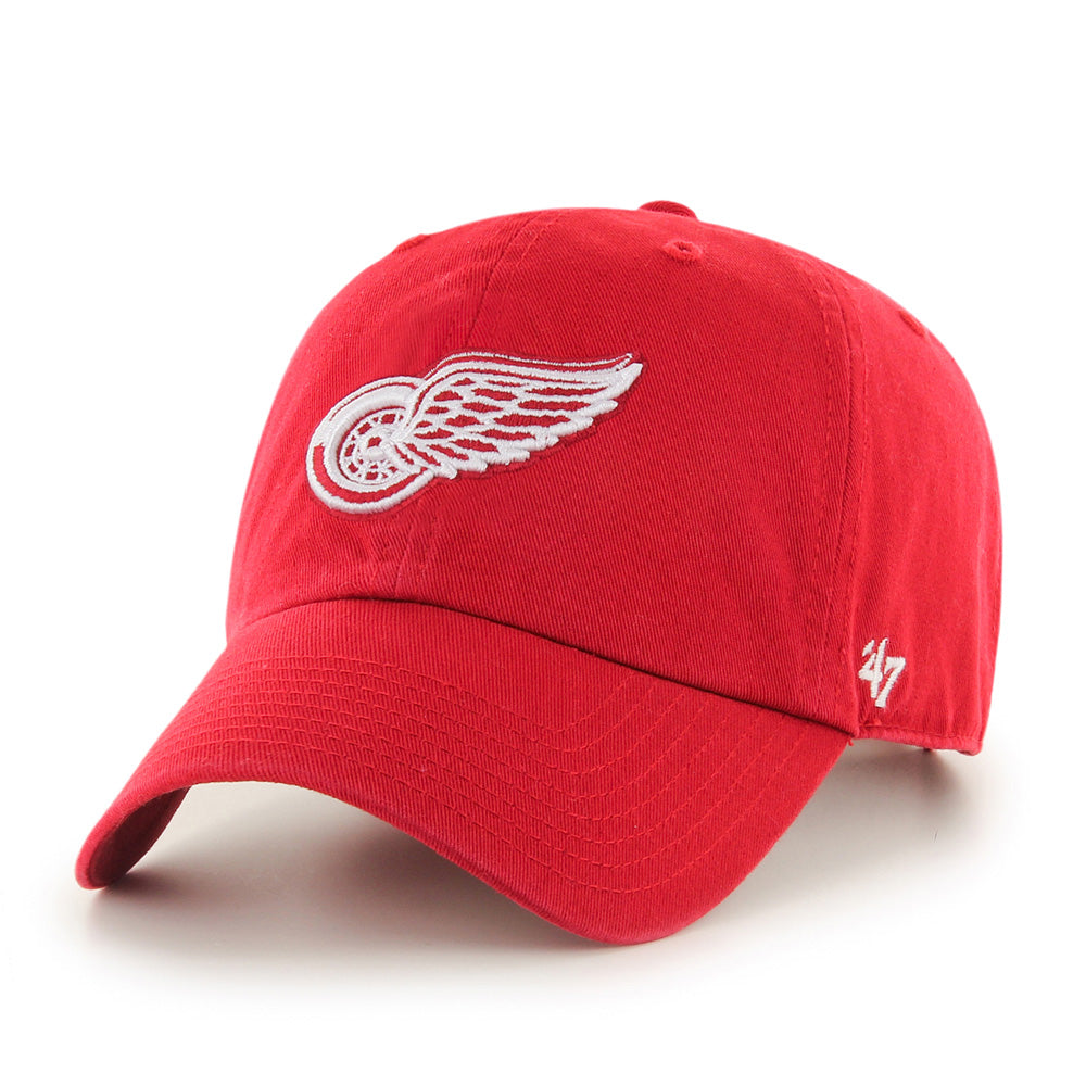 47 Brand Detroit Red Wings Clean Up Red Hat