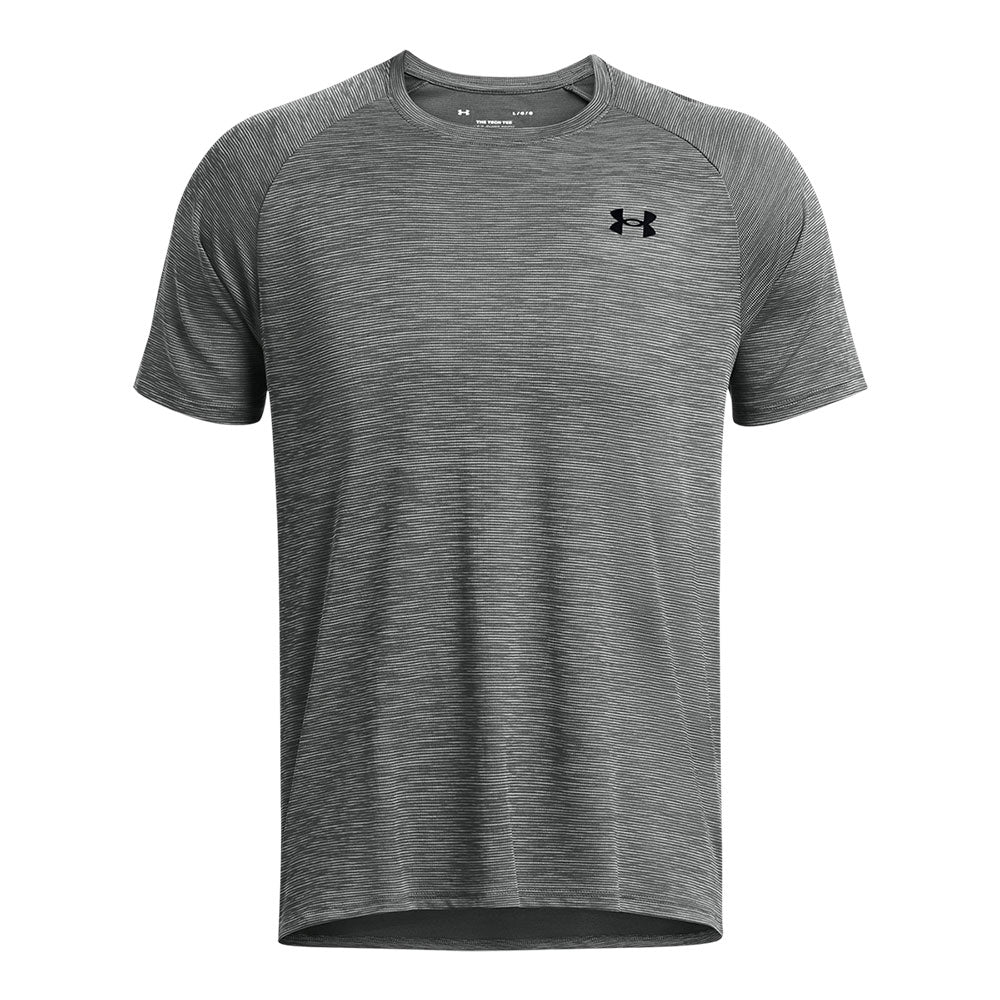 UNDER ARMOUR TECH TEXTURED ADULT CONCRETE T SHIRT