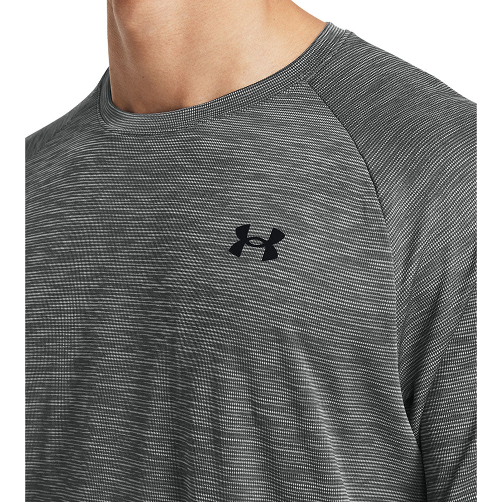 UNDER ARMOUR TECH TEXTURED ADULT CONCRETE T SHIRT