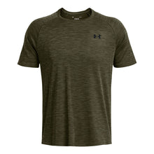 UNDER ARMOUR TECH TEXTURED ADULT DARK GREEN T SHIRT