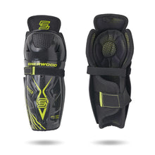 SHERWOOD REKKER YOUTH HOCKEY SHIN PADS