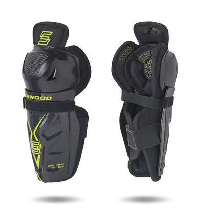 SHERWOOD REKKER YOUTH HOCKEY SHIN PADS