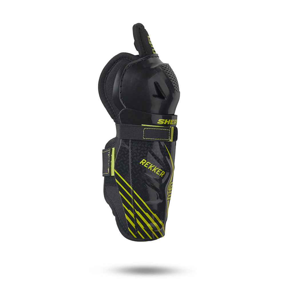 SHERWOOD REKKER YOUTH HOCKEY SHIN PADS