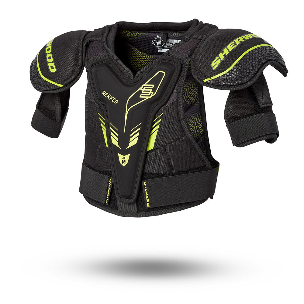 SHERWOOD REKKER JUNIOR HOCKEY SHOULDER PADS
