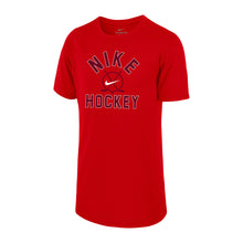 NIKE YOUTH HOCKEY LEGEND RED T SHIRT