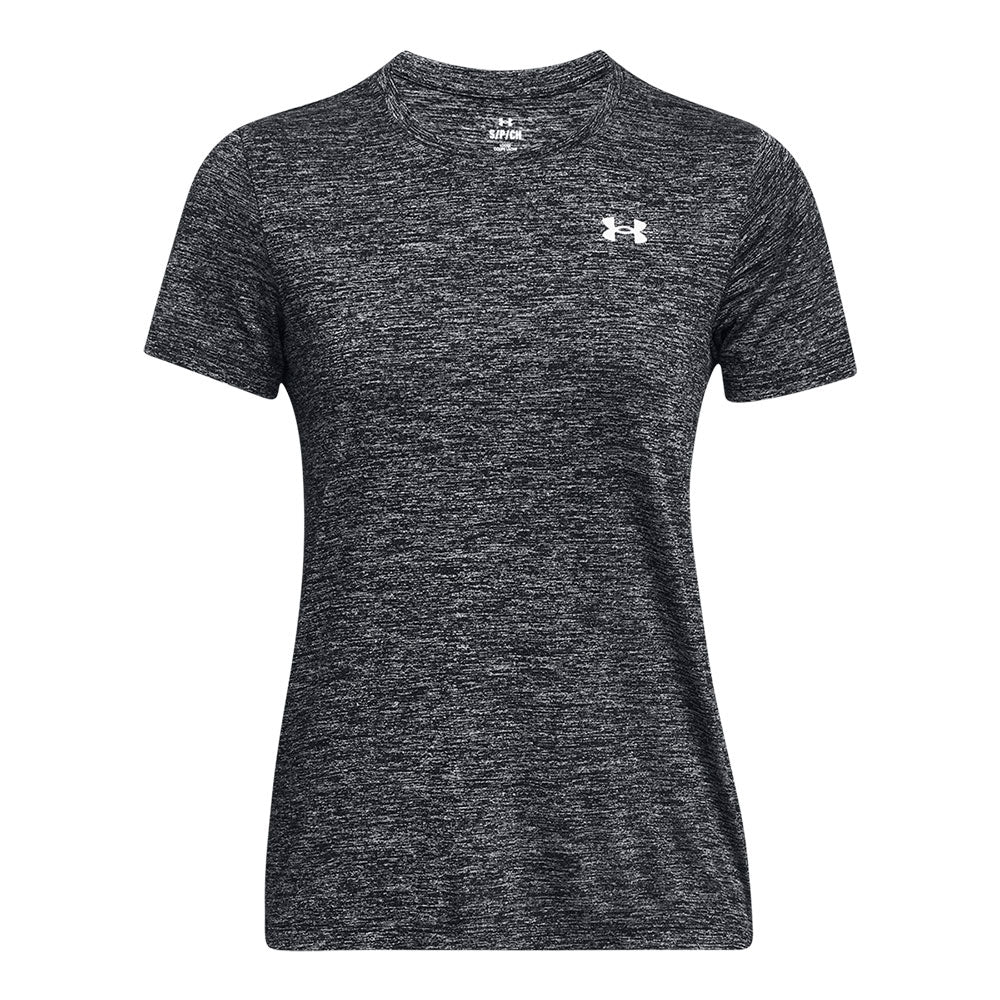 UNDER ARMOUR TECH SSC TWIST WOMEN'S BLACK T SHIRT